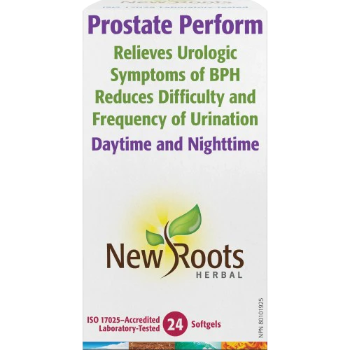 New Roots Herbal - Prostate Perform, 24 Softgels