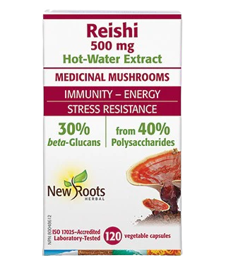 New Roots Herbal - Reishi Extract, 120 Caps