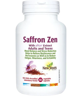 New Roots Herbal - Saffron Zen, 60 Capsules