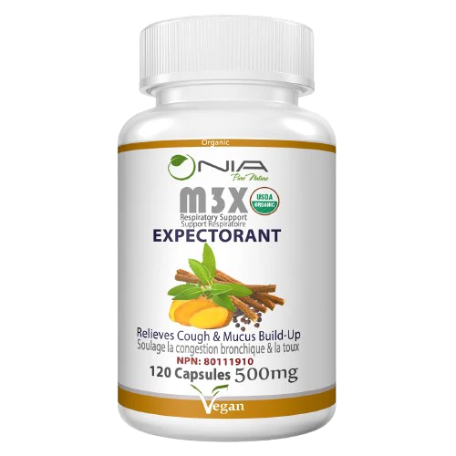 Nia Pure Nature - M3X Expectorant, 120 Capsules