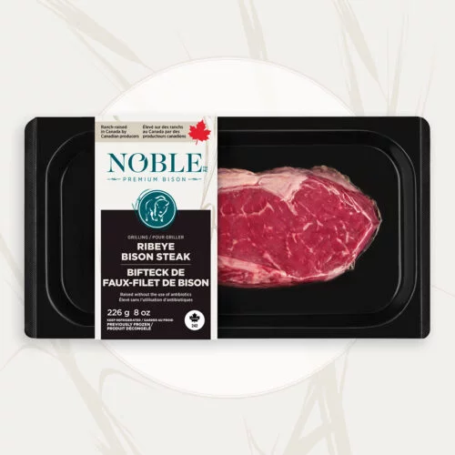 Noble Bison - Bison - Ribeye Steak, 226 g