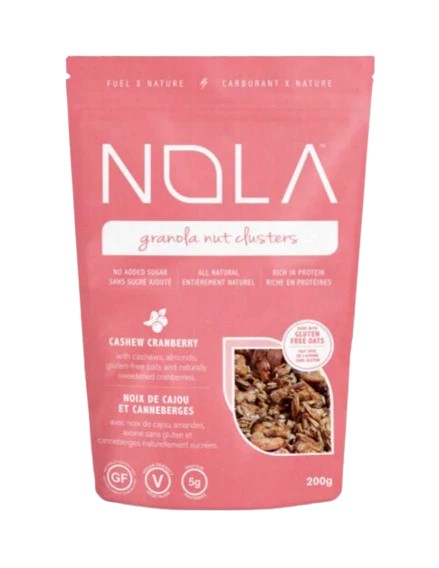 Nola Baking - Cashew Cranberry, 200 g