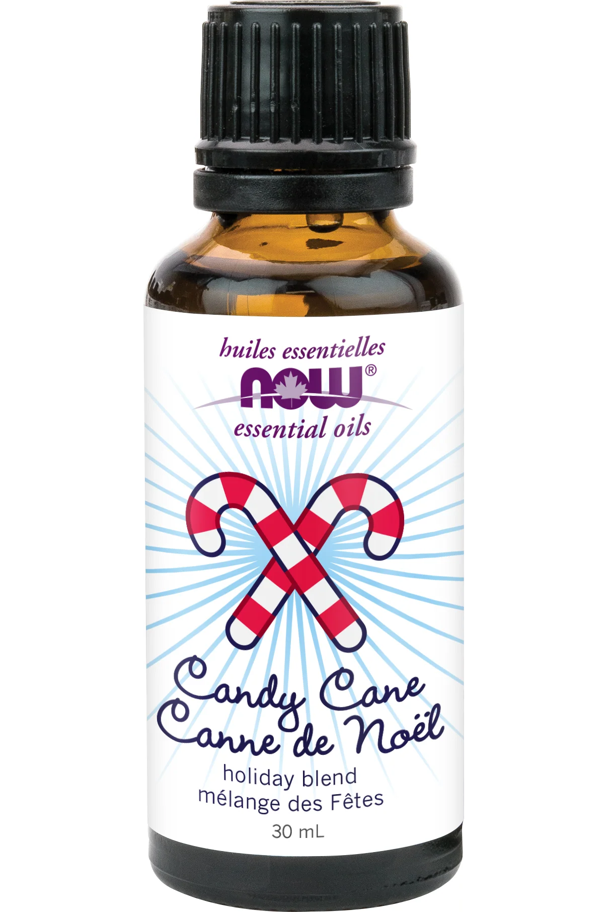 NOW - Candy Cane Essential Oil Blend, 30 mL