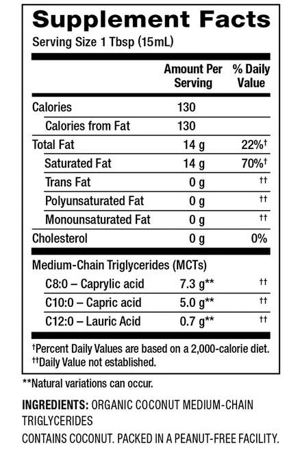 Nutiva - Organic MCT Liquid Coconut Oil, 946ml - Image 2
