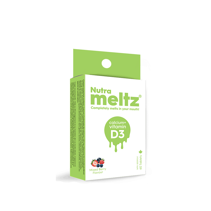 Nutrameltz - Calcium + Vitamin D3, 60 Tabs
