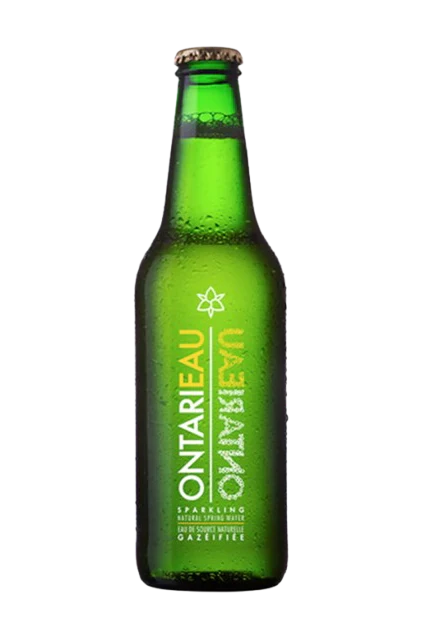 Ontarieau - Sparkling Natural Spring Water, 355 mL