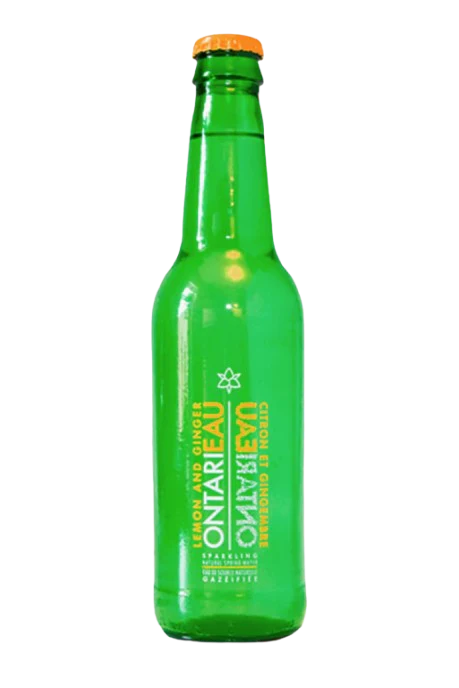 Ontarieau - Sparkling Water - Lemon Ginger, 355 mL