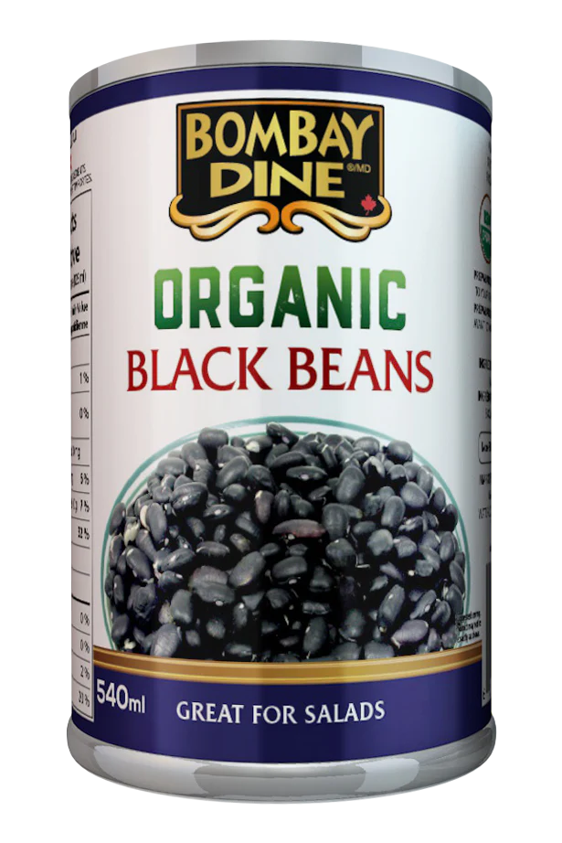 Bombay Dine - Organic Black Beans, 540 mL