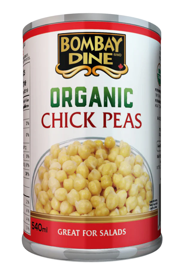 Bombay Dine - Organic Chick Peas, 540 mL