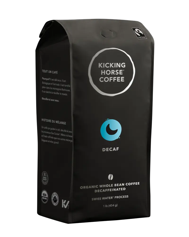Kicking Horse Coffee - Decaf Whole Bean Coffee - 454 g