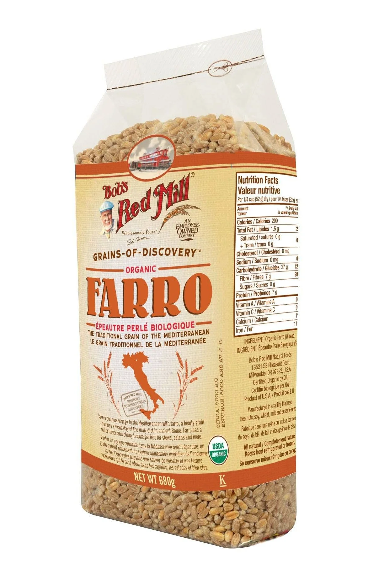 Bob's Red Mill - Organic Farro, 680 g - Image 3