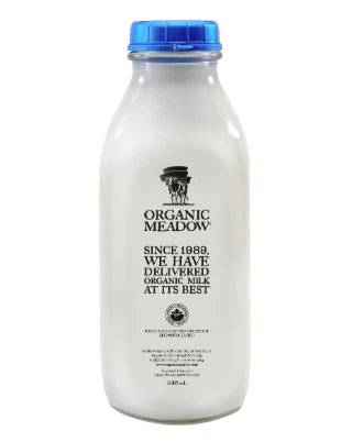 Organic Meadow - Organic 2% Milk - Glass, 946 mL