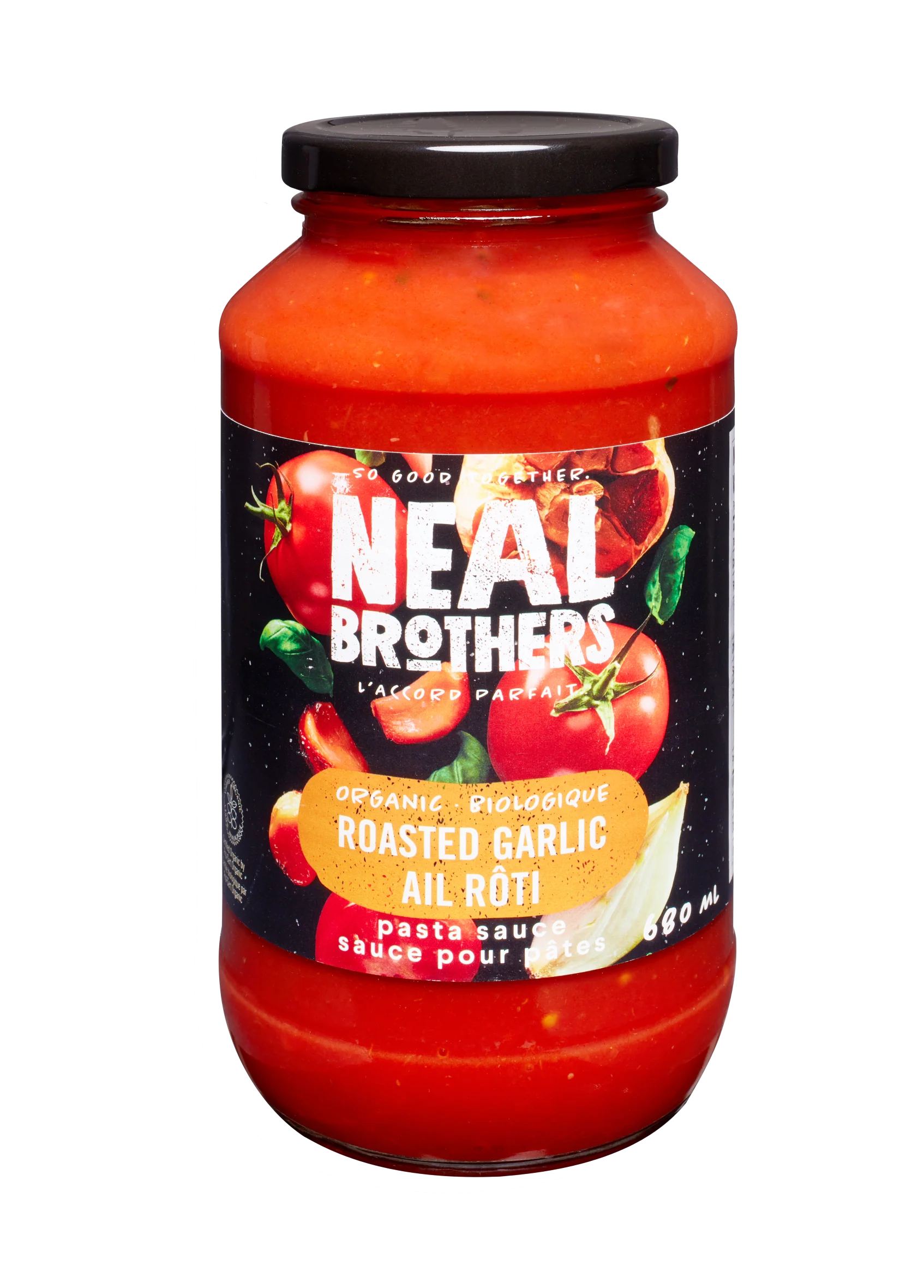 Neal Brothers - Organic Roasted Garlic Pasta Sauce, 680 mL