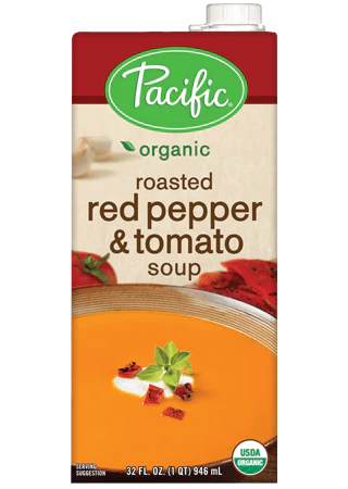 Pacific - Organic Roasted Red Pepper & Tomato Soup, 1 L