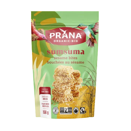 Prana - Organic Sumsuma Sesame Squares, 150 g