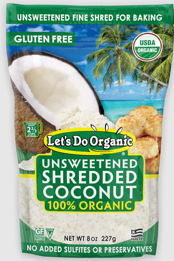 Let's Do... Organic - Organic Unsweetened Coconut, 250 g