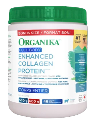 Organika - Full Body Enhanced Collagen Protein, 600 g