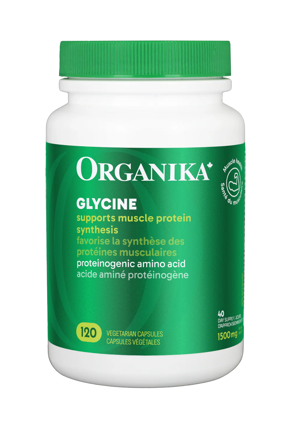 Organika - Glycine, 120 Capsules