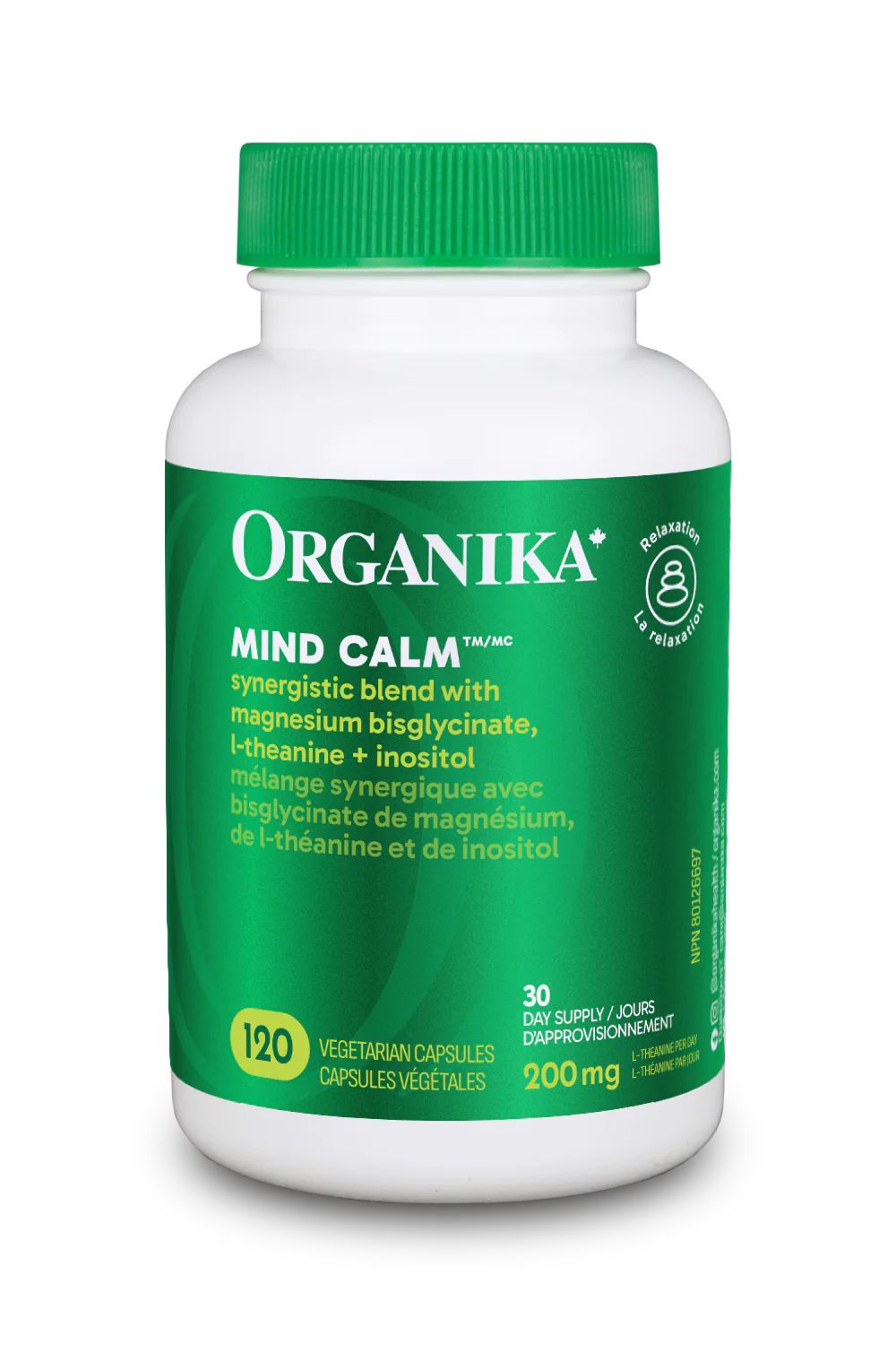 Organika - Mind Calm, 120 Capsules