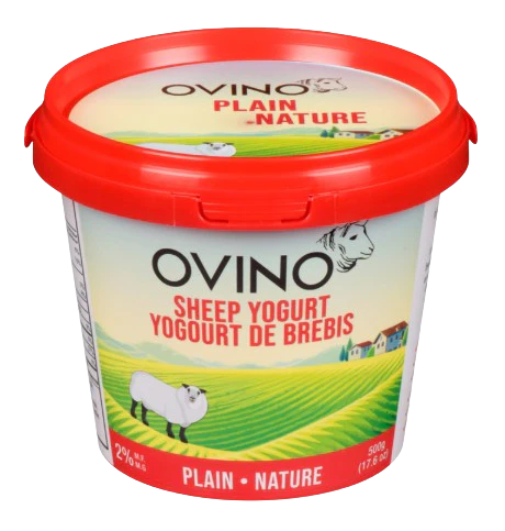 Ovino - Sheep Yogurt - Plain 2%, 500 g
