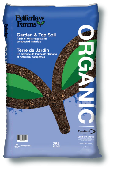Pefferlaw Peat Products - Organic Top Soil, 25 L