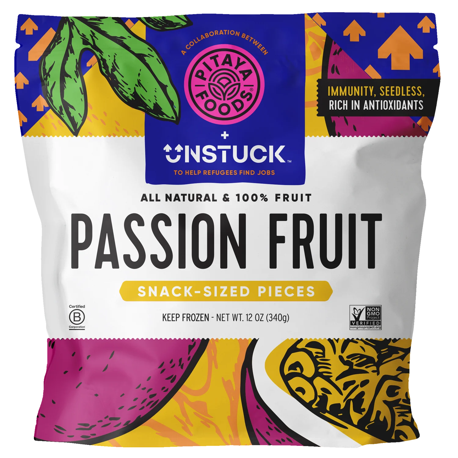 Pitaya Foods - All Natural Passion Fruit Bite, 340 g