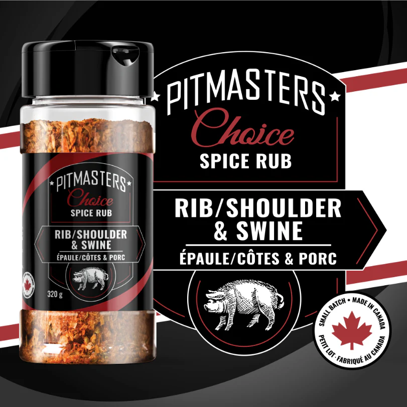 Pitmasters Choice - Rib Shoulder & Swine Rub, 320 g