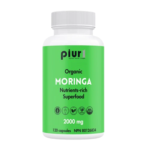 Piur1 - Organic Moringa, 120 Capsules