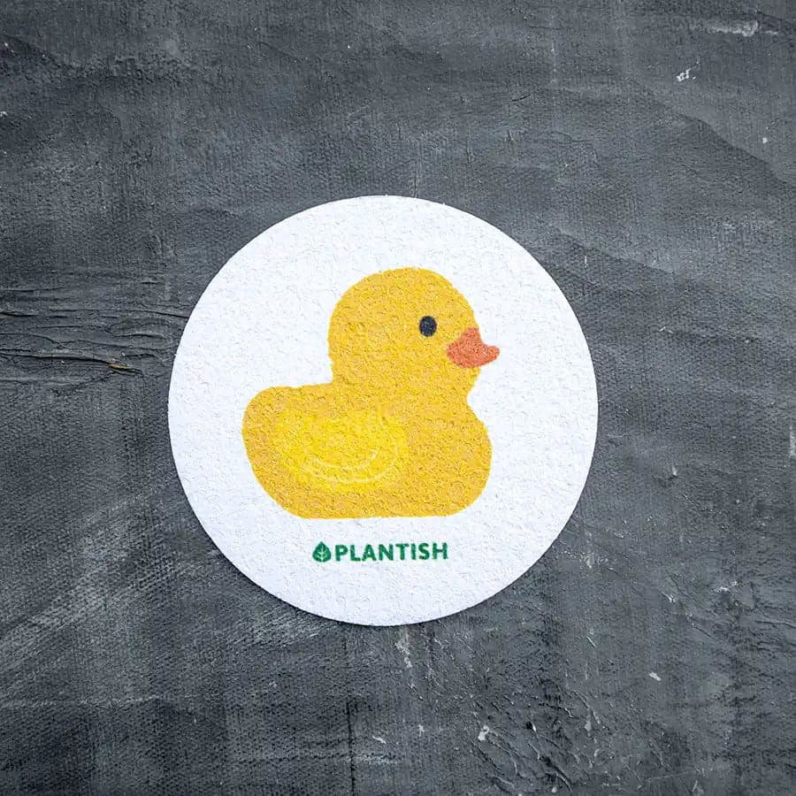 Plantish - Pop-Up Sponge - Duck, Each