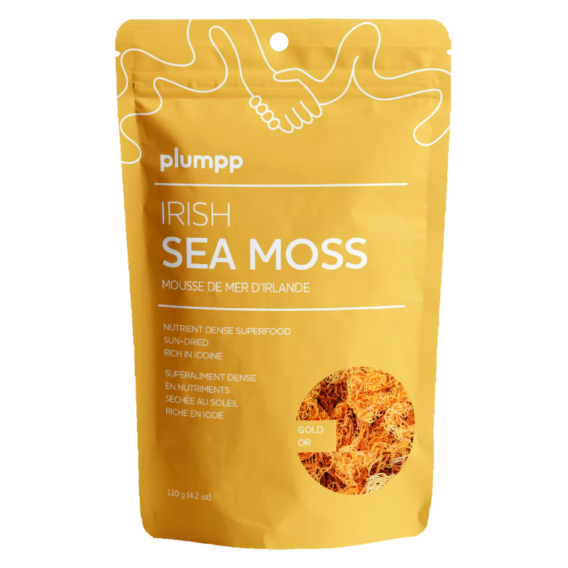Plumpp - Irish Sea Moss Gold, 120 g