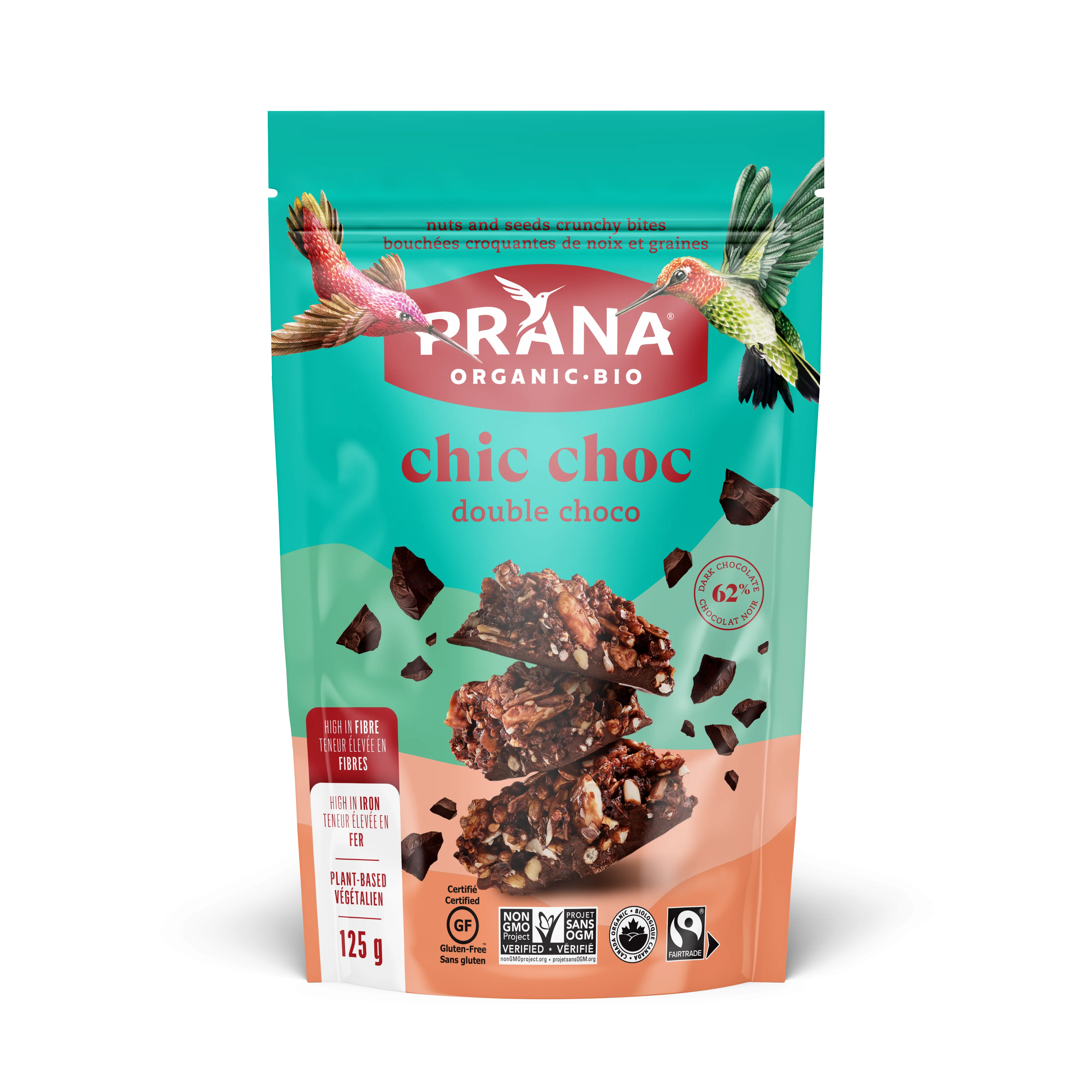 Prana - Chic Choc, Double Chocolate, 125 g
