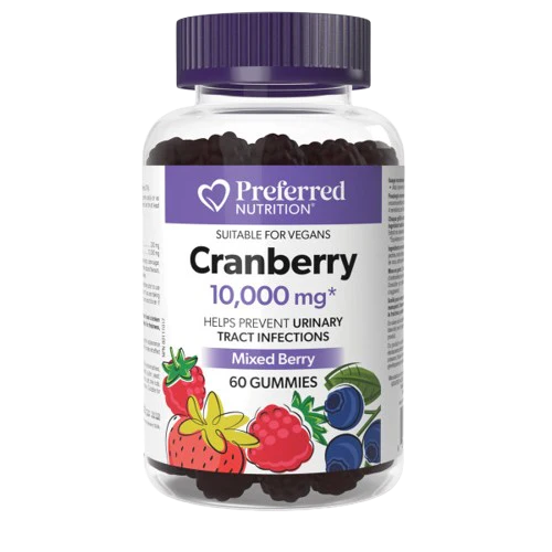 Preferred Nutrition - Cranberry 10000 mg, 60 Gummies
