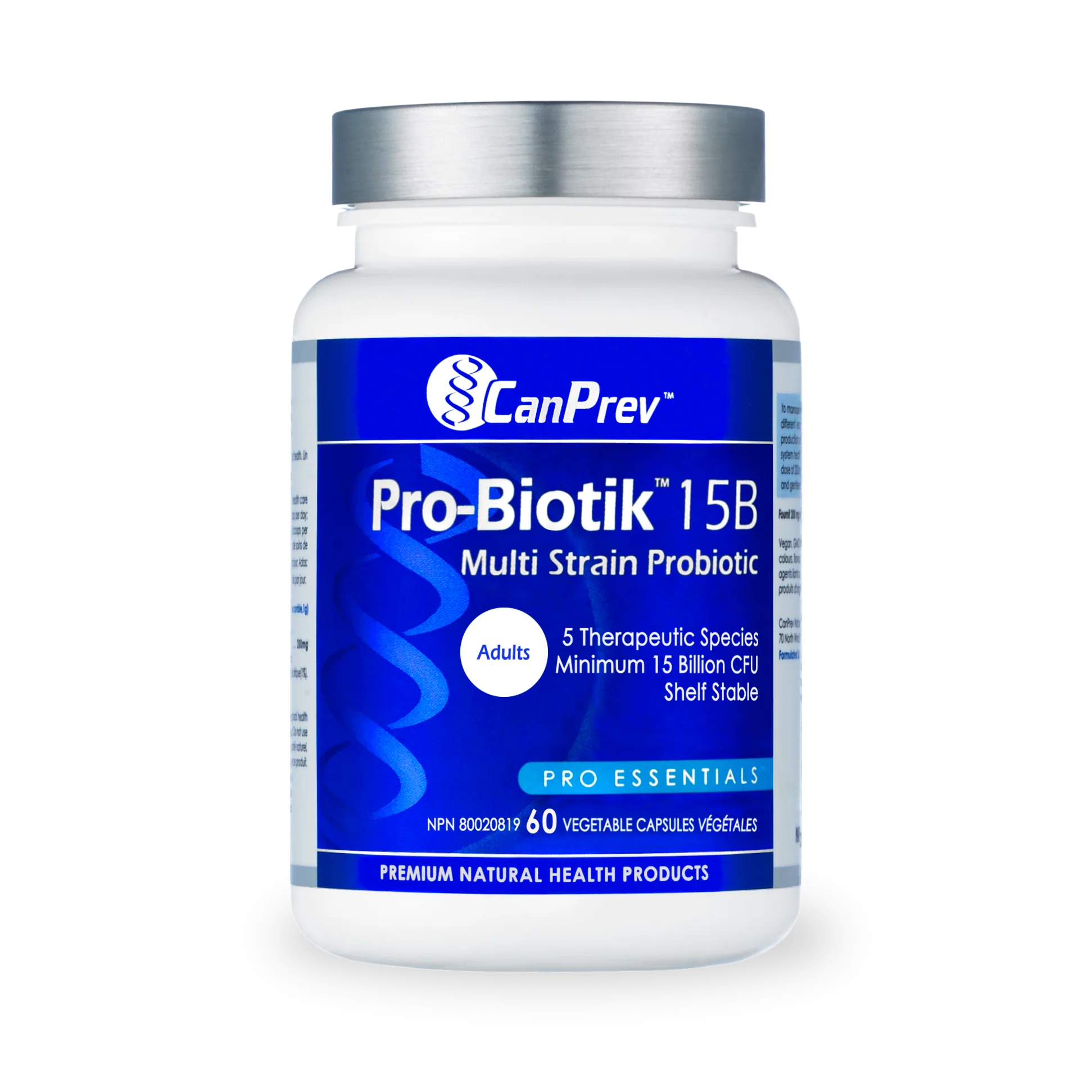 CanPrev - Pro-Biotik 15B, 60 Capsules