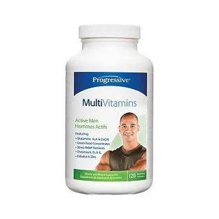 Progressive - Multivitamin Active Men, 150 Vegetable Capsules