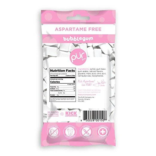 Pur Gum -Bubble Gum Bag, 80 g - Image 2