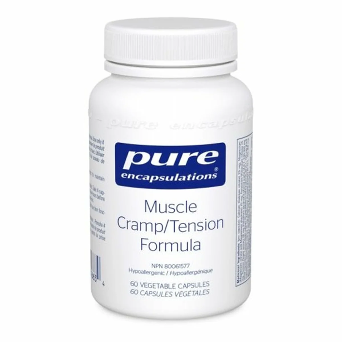 Pure Encapsulations - Tension Formula - Muscle Cramp, 60 Caps