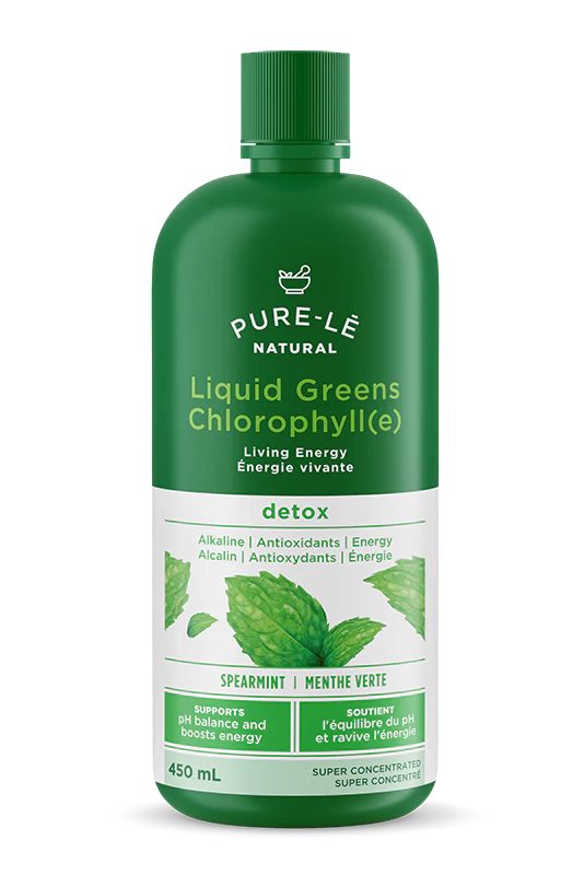Pure-le Natural - Liquid Greens Chlorophyll - Spearmint, 450 mL