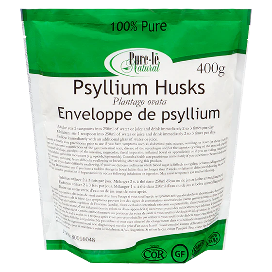 Pure-le Natural - Psyllium Husks Whole, 400 g