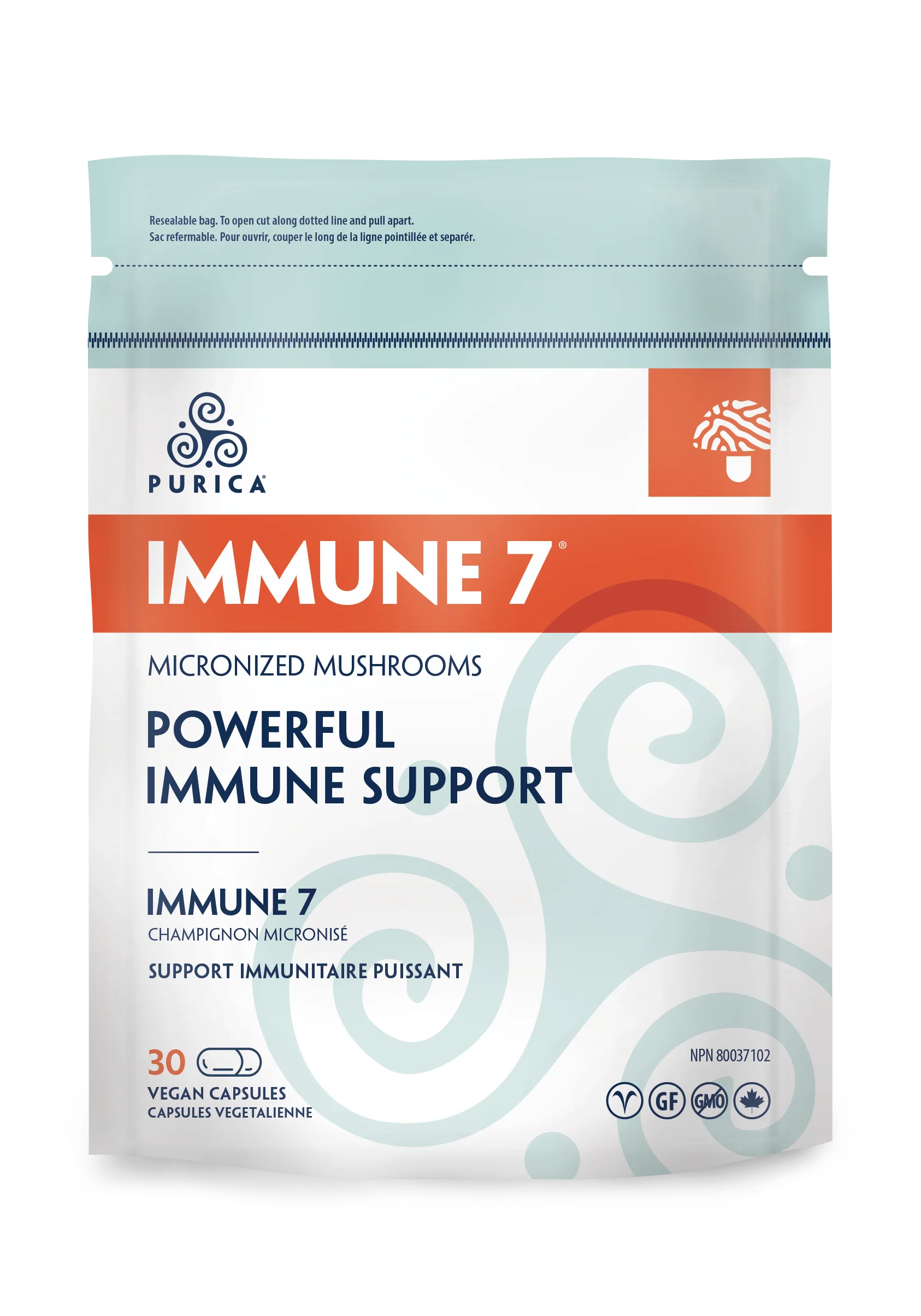 Purica - Immune 7, 30 Vcaps