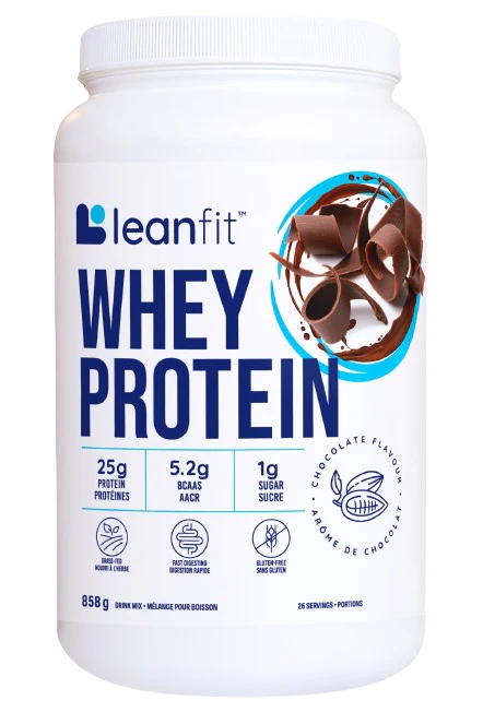 LeanFit - Whey Protein Chocolate, 858 g