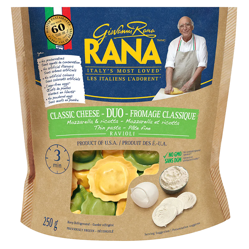 Rana - Duo Cheese Ravioli, 250 g