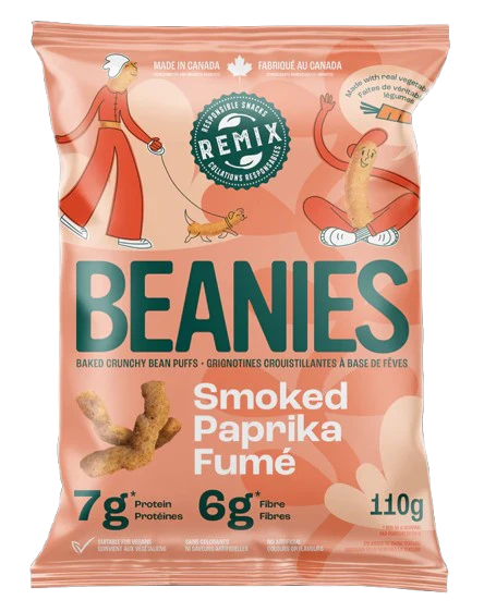 Remix Snacks - Beanies Smoked Paprika, 110 g