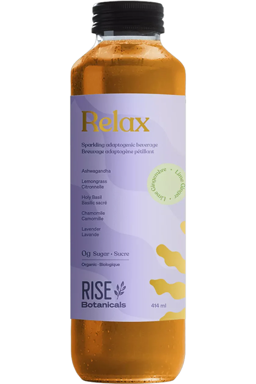 Rise Kombucha - Botanicals - Relax, 414 mL