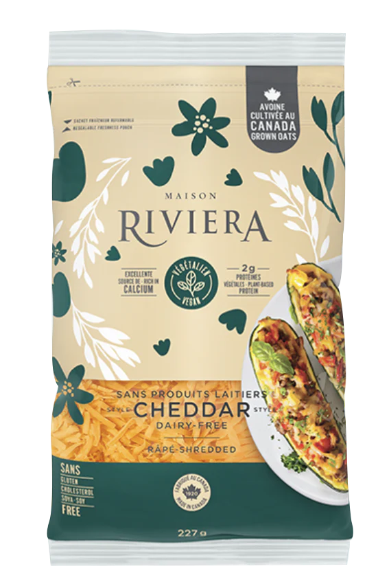 Riviera - Cheddar Style Shreds, 227 g