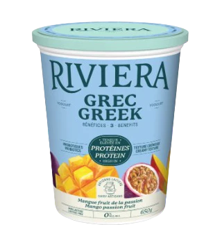 Riviera - Greek Mango Passionfruit 0%, 650 g