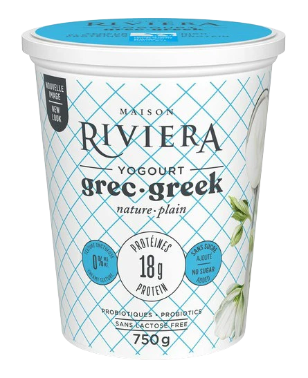 Riviera - Greek Plain 0%, 750 g