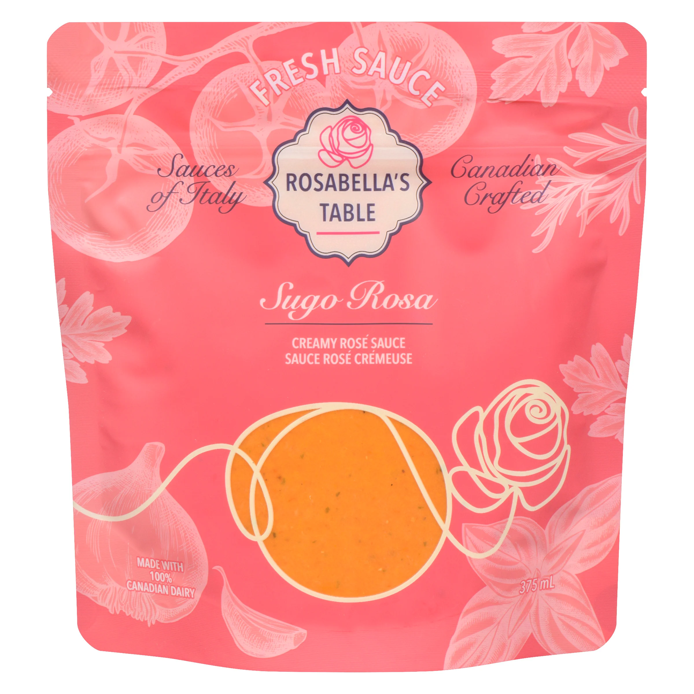 Rosabella's Table - Pasta Sauce - Sugo Rosa, 375 mL