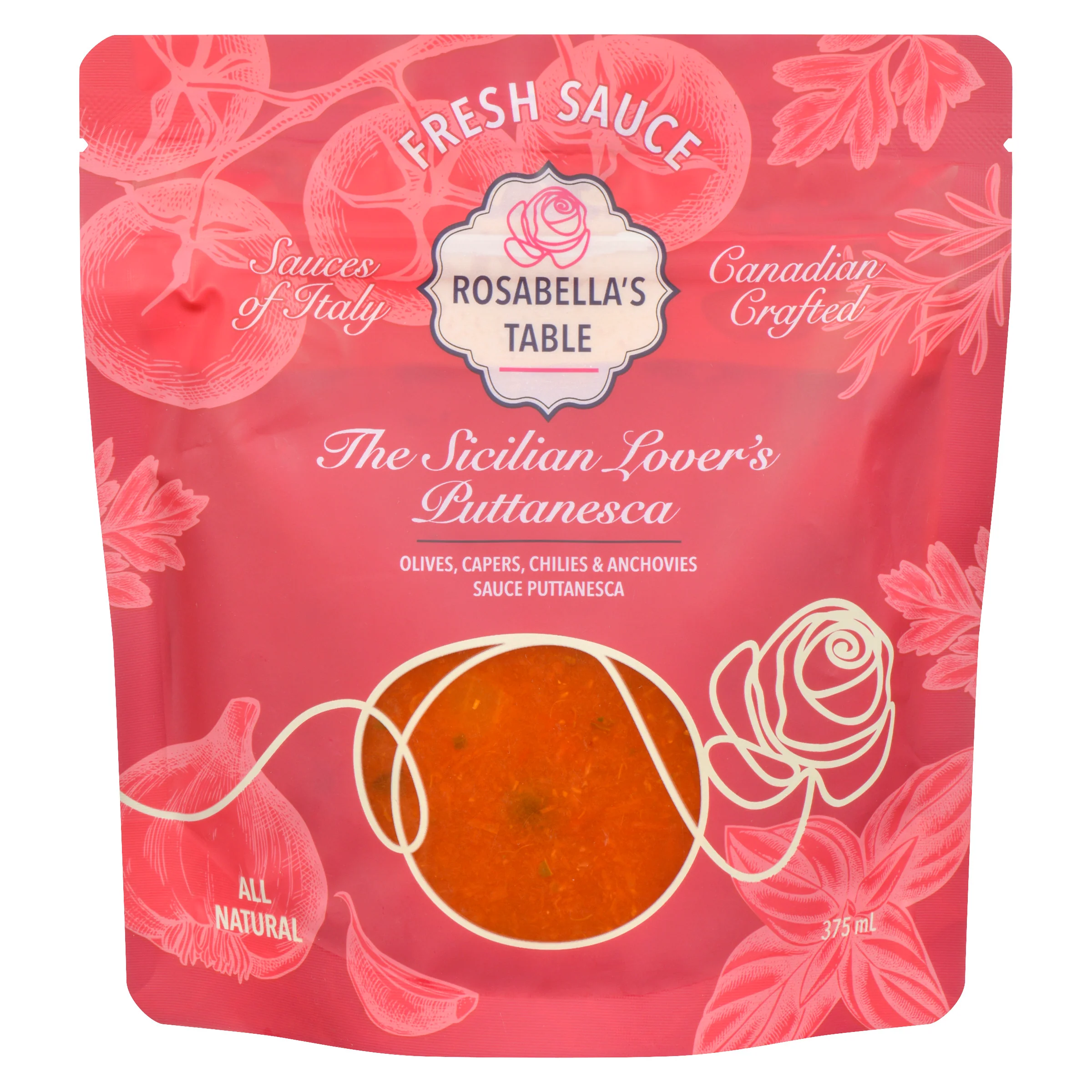 Rosabella's Table - Pasta Sauce The Sicilian Lover's, 375 mL