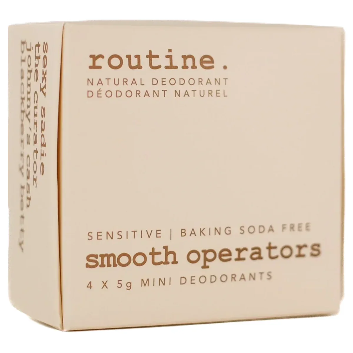Routine Natural Deodorant - Smooth Operators - Kit, 20 g
