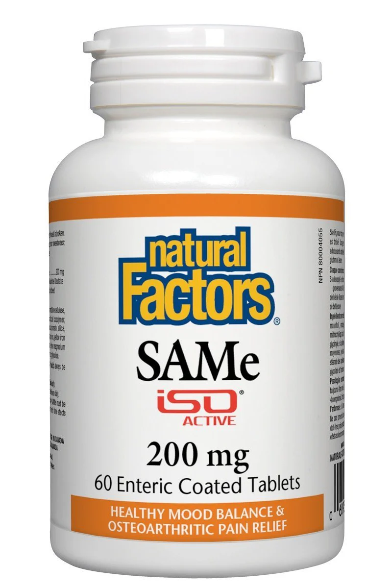 Natural Factors - SAMe, 30 tablets